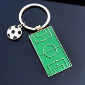 2 STUKS Creatieve voetbal cadeau hanger metalen voetbalschoen sleutelhanger, stijl: voetbalstadions