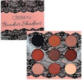 Beauty Creations Boudoir Eyeshadow Palette - 9 Matte & Shimmer Shades - E9BSA