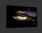 Goldenlips 7mm  Forex + plexiglas met ophangsysteem 160x60