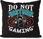 Moodadventures | Kussens | Kussenhoes Do Not Disturb I'm Gaming | Tienerkamer