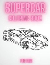 Supercar Coloring Book For Kids