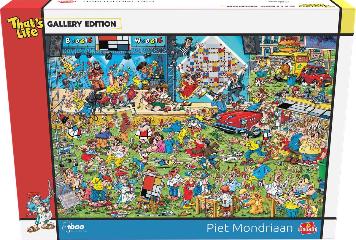 Puzzel Thats L Gal. Ed. Mondriaan 1000