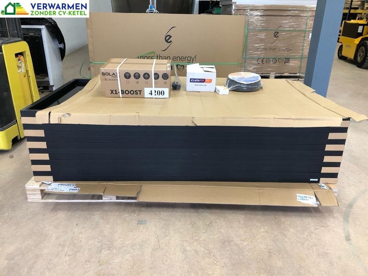Eurener 420Wp Zonnepanelen Complete Set 12x Complete set europese