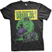 Marvel The Hulk Heren Tshirt -M- I Am The Hulk Zwart