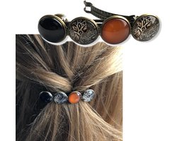 Hairpin-Haarspeld-Haaraccessoire-Hairclip-Cabochon-Handmade-Haarmode