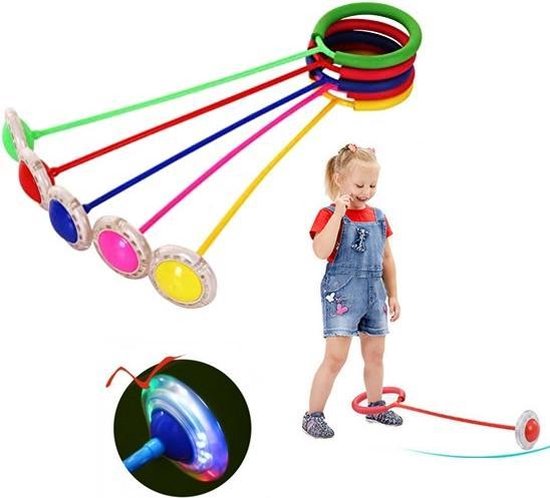 Afbeelding van het spel Hoelahoep voor enkel met led verlichting - 1 exemplaar - Zomer speelgoed - Voor kinderen