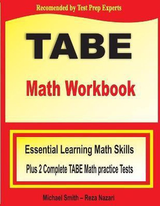 TABE Math Workbook - cover