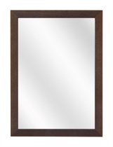 Spiegel met Vlakke Houten Lijst - Koloniaal - 40 x 50 cm