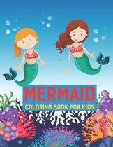 Mermaid Coloring Book for Kids