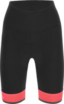 Santini Fietsbroek kort zonder bretels Zwart Dames - Giada Lux Shorts Gilevo Seat Pad For Women Black - XL