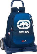 Schoolrugzak met Wielen Evolution Eckō Unltd. All City Marineblauw