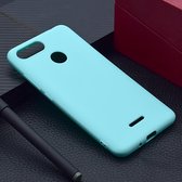 Voor Geschikt voor Xiaomi Redmi 6 Candy Color TPU Case (groen)