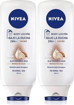 Nivea Body Milk Cacaoboter Droge Huid Voordeelbox - 2 x 250 ml