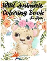 Wild Animals Coloring Book for adults: is a new coloring book with different animal pictures to color