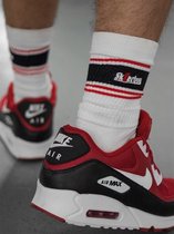 Sk8erboy deluxe sokken wit -rood maat 43/46