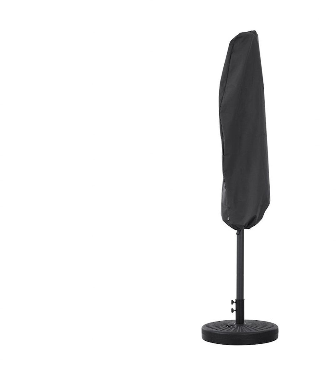 Feel Furniture kantelbare parasol - 3 Meter - Beschermhoes Donkergrijs