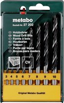 Metabo 627202000 8-delige Houtboren set in cassette - 3-10mm