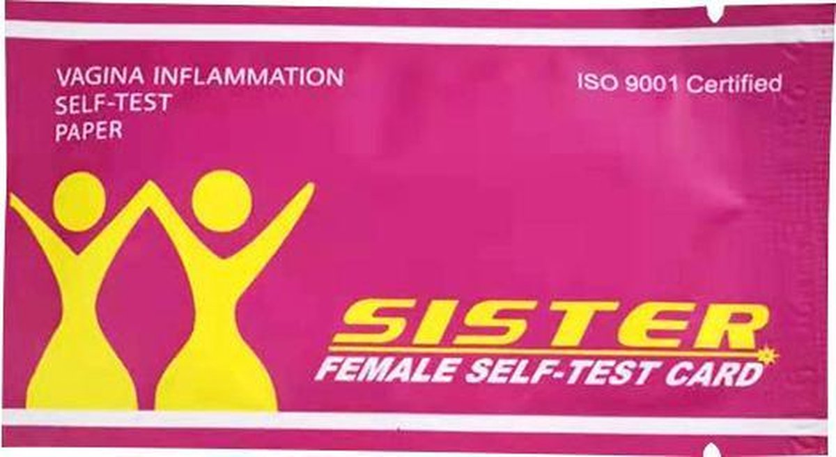 Goedkoopste Sister Vaginale PH Teststrips - Vaginale Ontsteking Zelftest - Yoni Zelftester