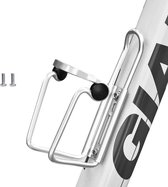 Bidonhouder Fiets - Zilver - Aluminium - Lichtgewicht Houder voor Bidon - Mountainbike Fleshouder - Racefiets