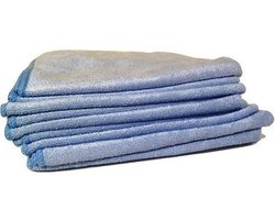 Microvezeldoek professioneel blauw 10 stuks 40x40cm