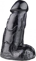 XXLTOYS - Borealis - XXL Dildo - inbrenglengte 17 X 9 cm - Black - zwaargewicht 1306 gram !!! - Uniek Design Realistische Dildo – Stevige Dildo – voor Diehards only - Made in Europe