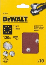 DeWALT DT3023 P120 Schuurpapier 1/4 Velcro VE=10