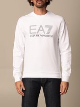 EA7 Emporio Armani Sweater - Crewneck Sweater - Wit - Maat M