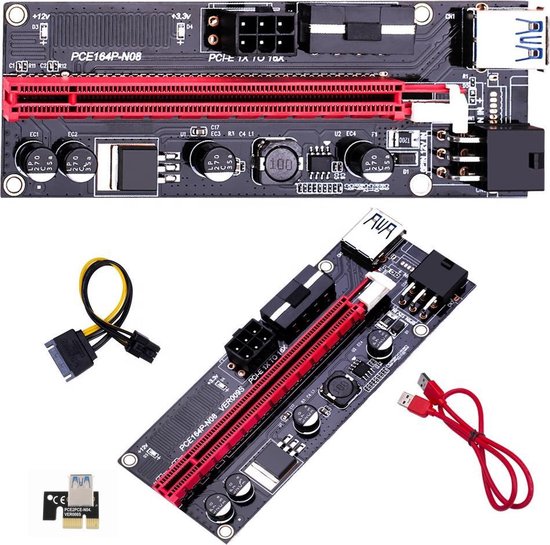 PCI-e Riser V009s - Merkloos