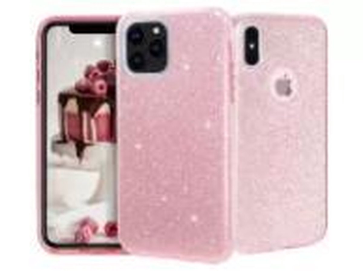 TF Cases | Samsung J7 2017 | Roze | Silicone | Glitter |High Quality |