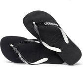 Havaianas Top Mix Unisex Slippers - Zwart/Wit - Maat 25/26