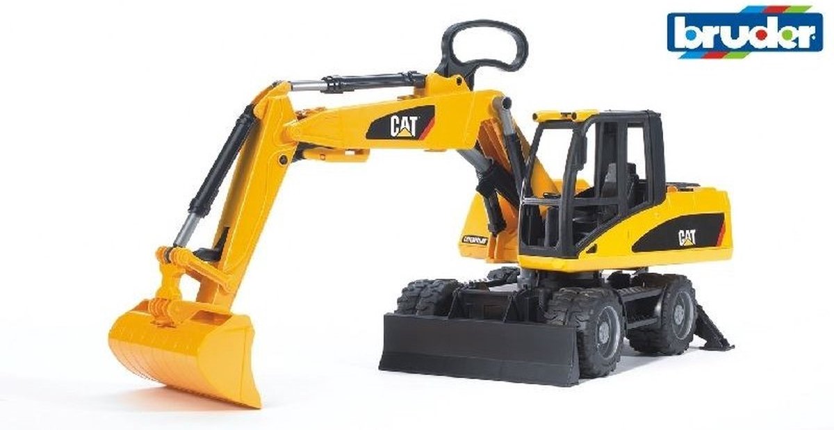 Bruder 02445 – Cat® Graafmachine op Wielen - Werkvoertuig — afbeelding 13