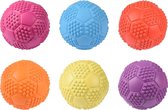 Hondenspeelgoed Voetbal Rubber - 7 cm - Willekeurig - 7 cm