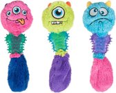 Hondenspeelgoed Pluche Monster met TPR - 38 cm - Willekeurig - 10 x 4.5 x 38 cm