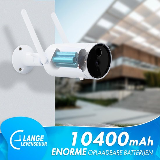 Nedis SmartLife Beveiligingscamera Draadloos Buiten - 4G (simkaart niet