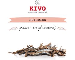 Kivo Petfood Spiering 150 gram - 100% Natuurlijk Graanvrij & Glutenvrij