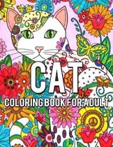 Cat Coloring Book for Adults: Adorable Cats Coloring Book of 30 Cats Coloring Book