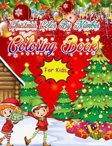 Christmas Color By Number Coloring Book for Kids