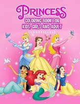 Princess Coloring Book For Kids, Girls And Adult (Unofficial)