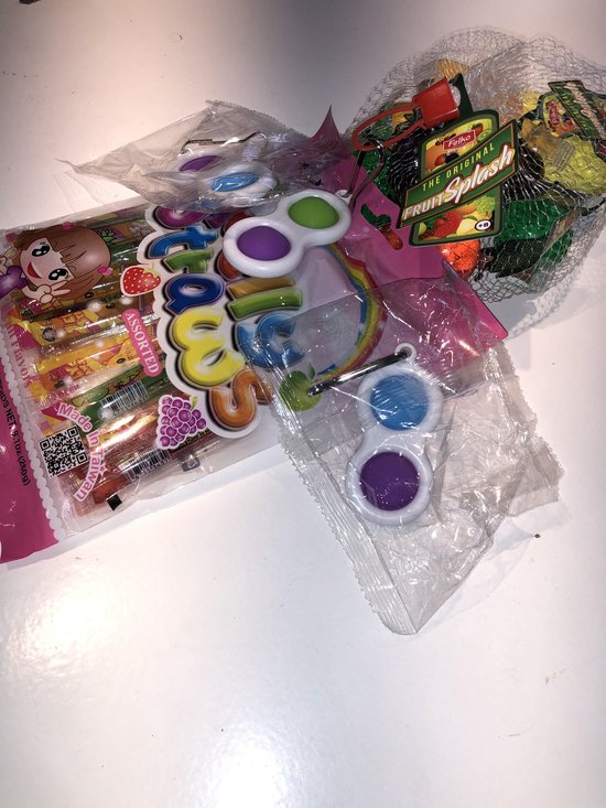 Jelly Strawspop itFidgetFidget ToyFruit Splash3xpop it 3x netje 26