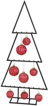 Kerstboom - Zwart Metaal Scandinavië - 77 cm hoog