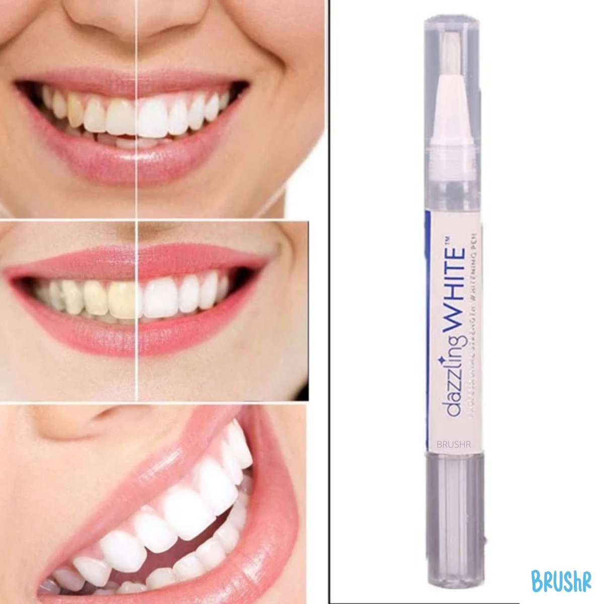 reguleren Analist Profeet BRUSHR Teethwhitening Tandenbleekpen Voor Wittere Tanden - Teeth Whitening  Pen -... | bol.com