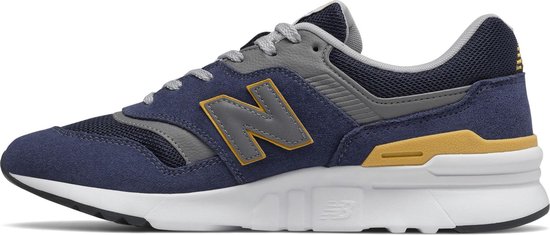 New Balance Sneakers - Maat 45.5 - Mannen - navy/geel/grijs/zwart/wit |  bol.com