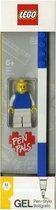 LEGO - Gel Pen - met minifiguur - blauw