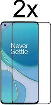 OnePlus 8T screenprotector - Beschermglas OnePlus 8t screen protector - Full cover - 2 stuks