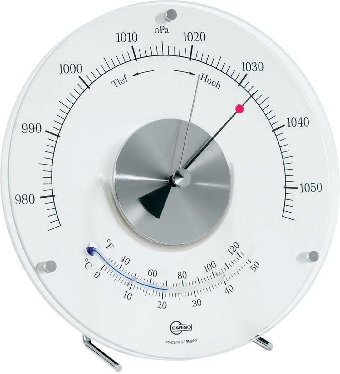 Barigo 280 barometer - thermometer - matglas - Ø 15,5 cm