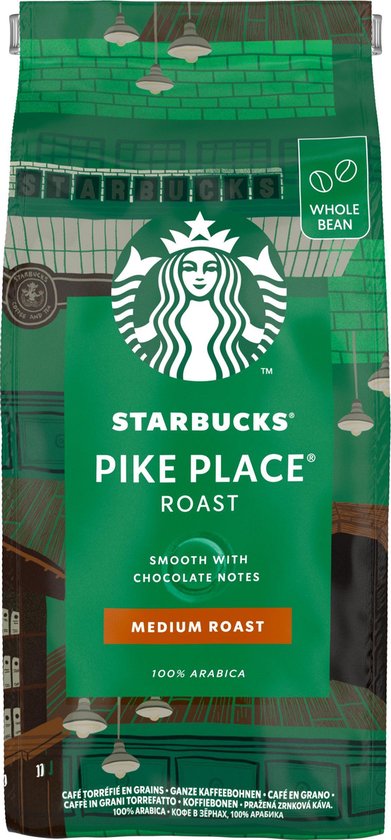Starbucks Pike Place Medium Roast koffiebonen