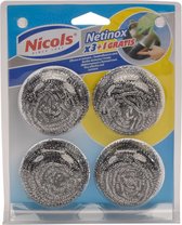 Nicols Netinox Blister - 4 Stuks