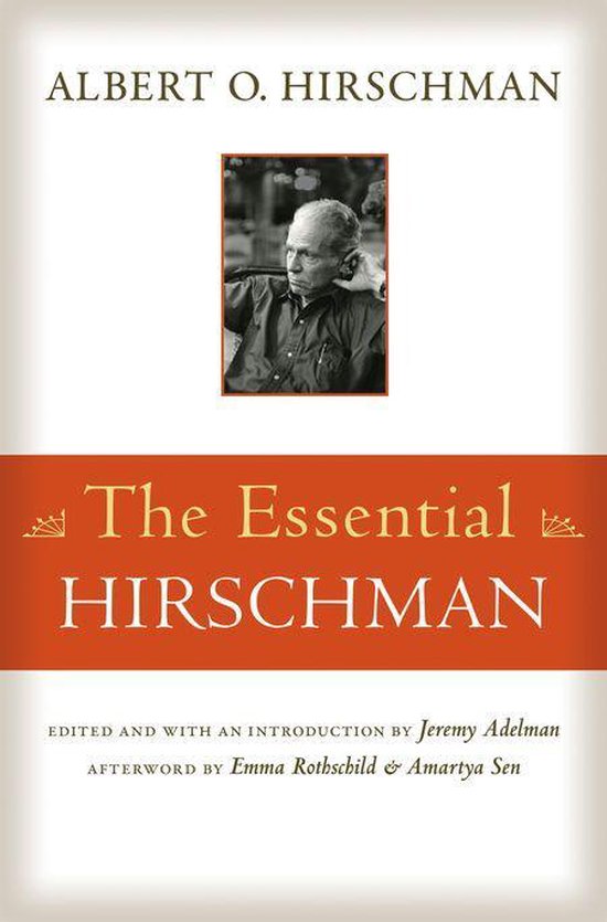 The Essential Hirschman - cover