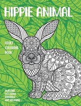 Adult Coloring Book Hippie Animal - Amazing Patterns Mandala and Relaxing