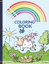 Coloring Book: Unicorn Coloring Book